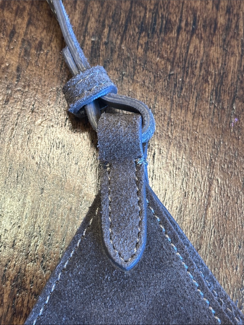 Made in Italy Genuine Suede Hobo Tote Bag - Picture 5 of 15